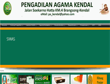 Tablet Screenshot of pa-kendal.go.id
